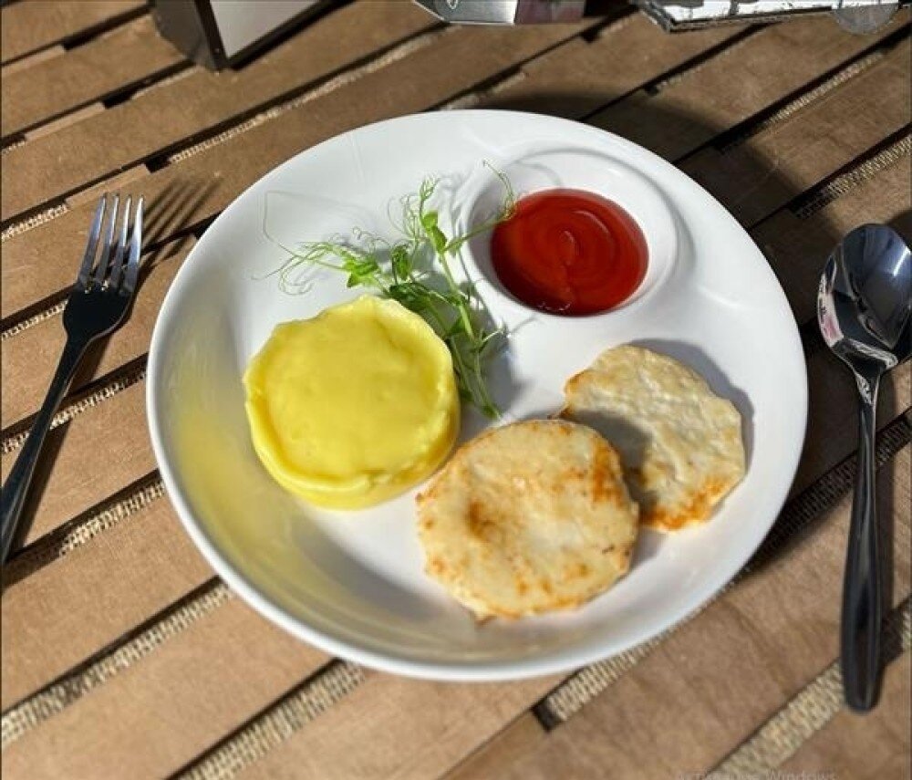Куриные Котлетосы с толченкой