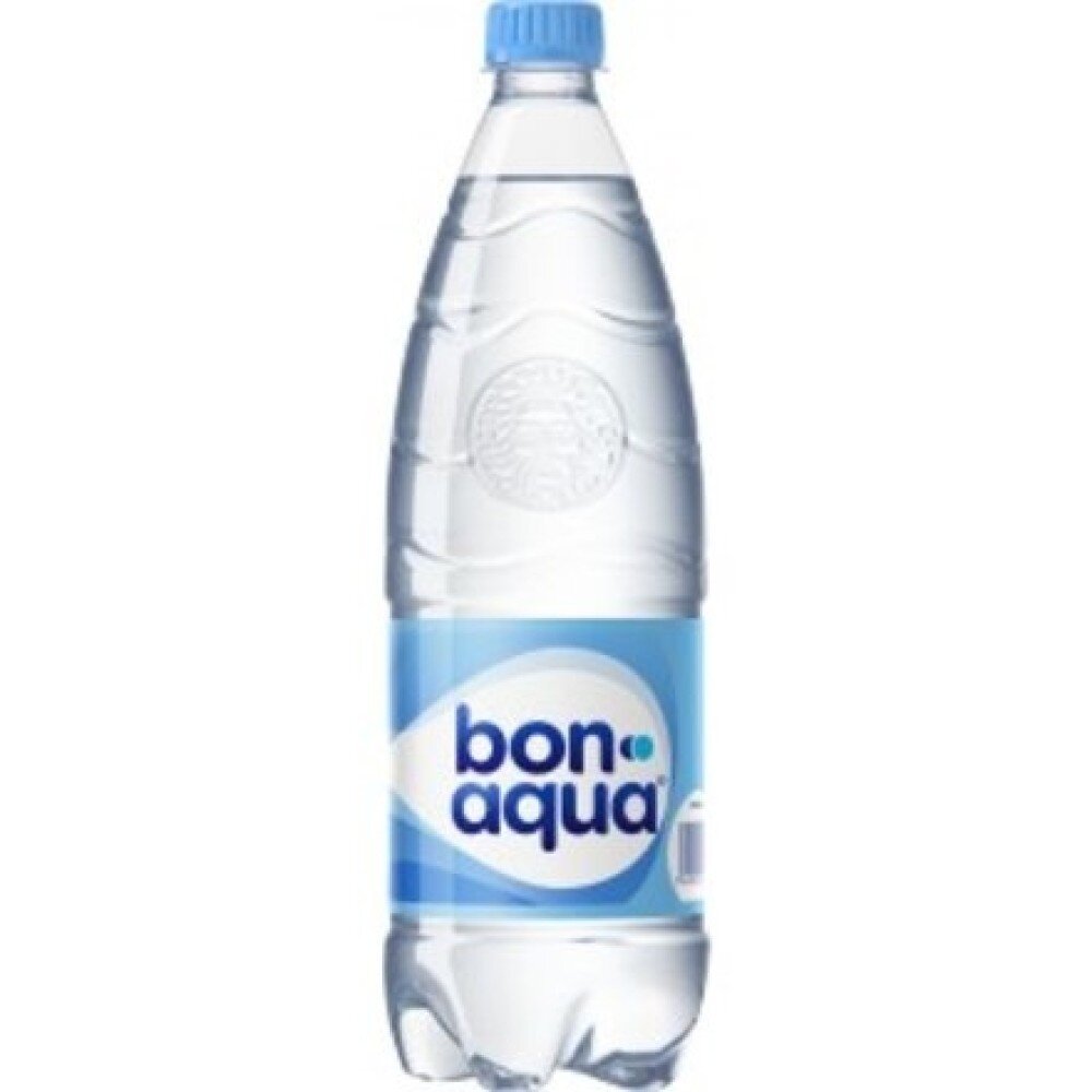 BonAqua вода 1л с газом