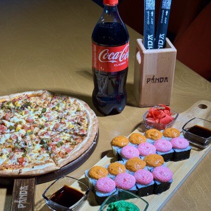 Ассорти Запечённое + пицца + 1л напитка