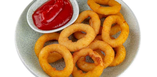 Хрустящие луковые кольца