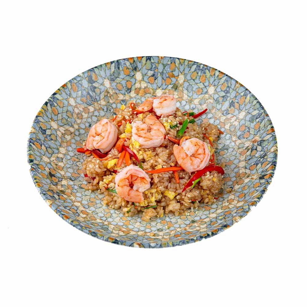 Рис с креветками