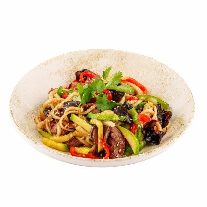 Вок с говядиной