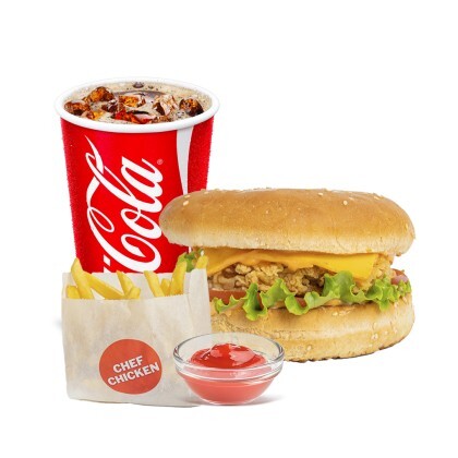 Комбо шеф бургер