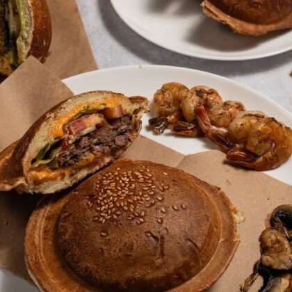 Чизбургер «Цезарь»