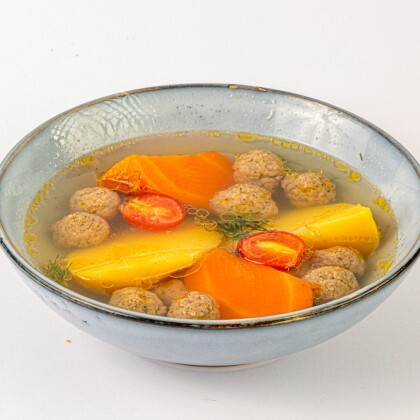 Суп с фрикадельками