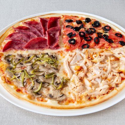 Пицца Четыре сезона 30 см