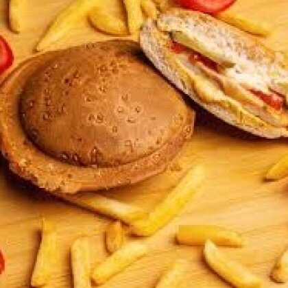 Бургер завтрак