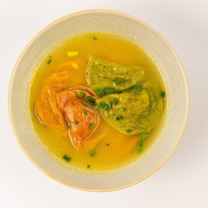 Цветные вареники