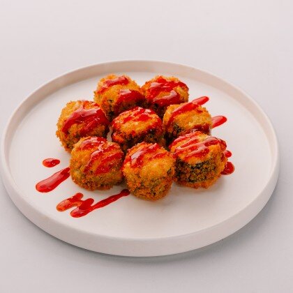 Ролл Том ям темпура с лососем