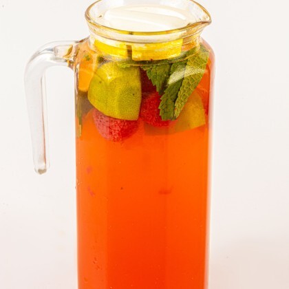 Мохито с клубникой