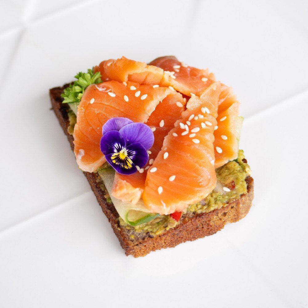 Salmon Toast (GF, SF, LF)