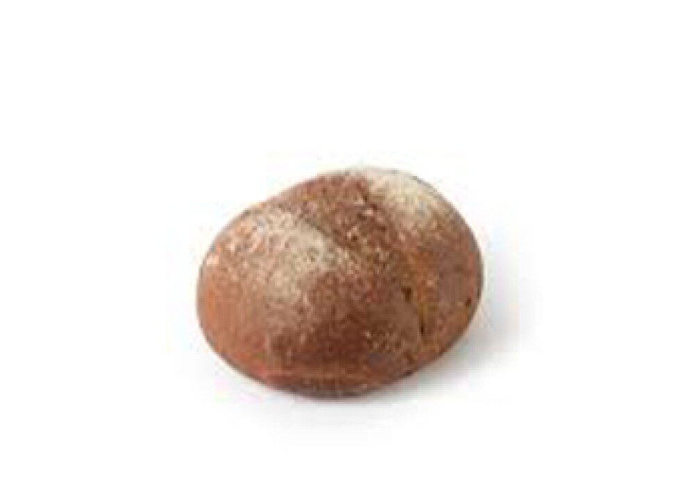 Серая булочка