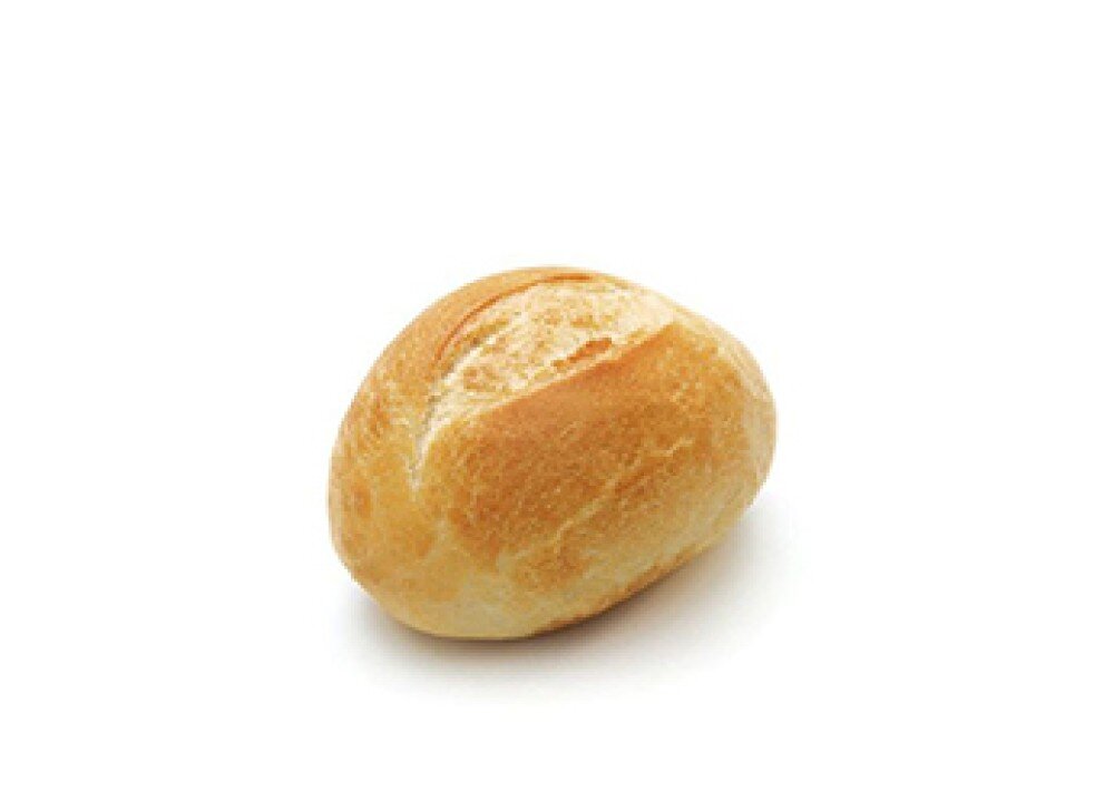 Белая булочка