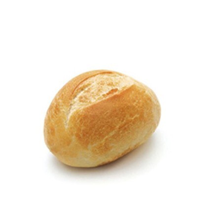 Белая булочка