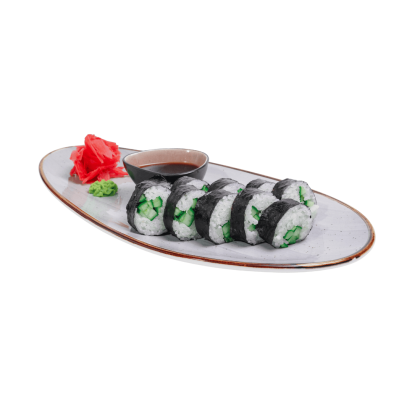 Ролл с огурцом | Қияр қосылған ролл