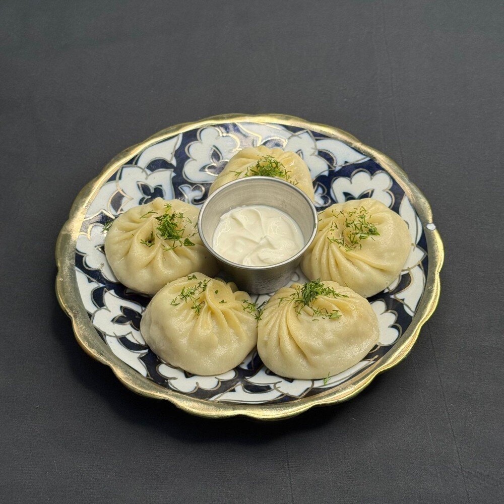 Манты с тыквой