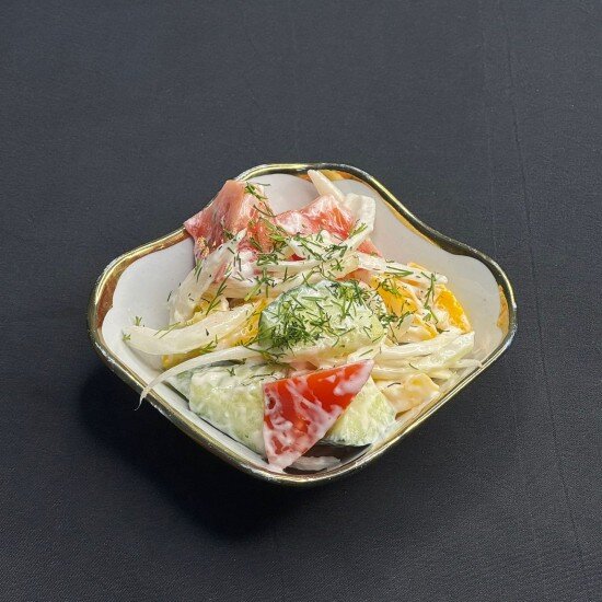 Салат по-домашнему (с майонезом)