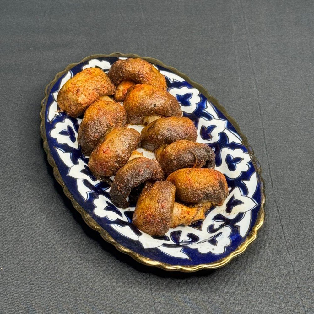 Шампиньоны на углях