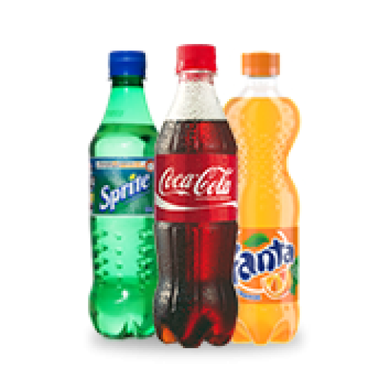 Coca-Cola/ Fanta / Sprite 0,5
