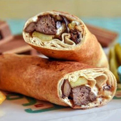 Сэндвич с куриной печенью