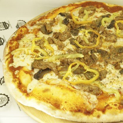 Пицца с курицей