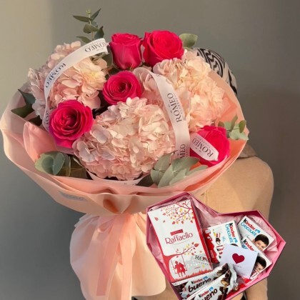 Евробукет + бокс сладостей (3.5)