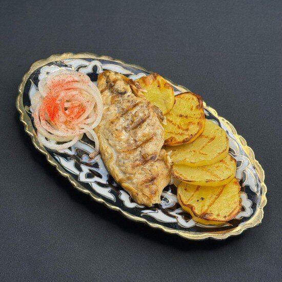 Скумбрия на гриле.