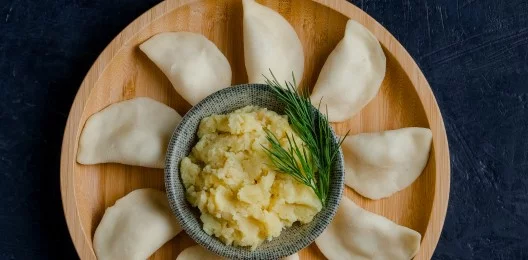 Вареники с картофелем п/ф