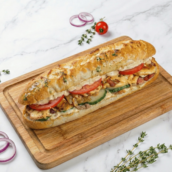 Шашлык в багете