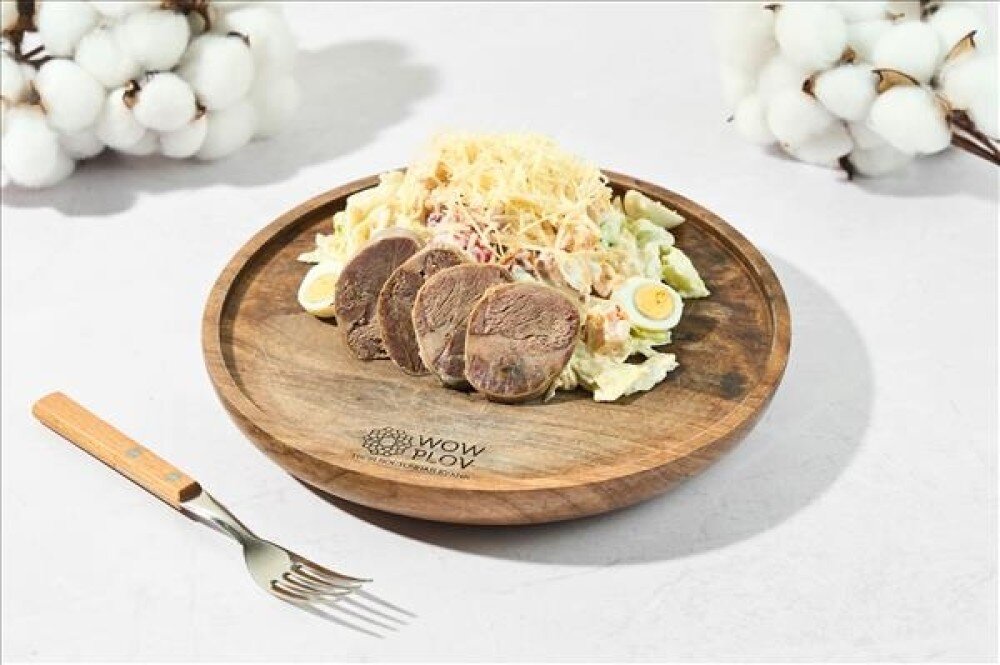 Салат Цезарь АГА (с казы)