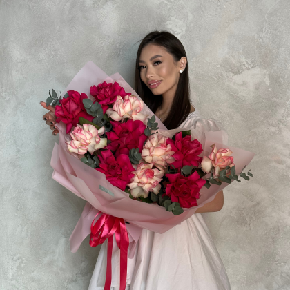 Букет из французских роз