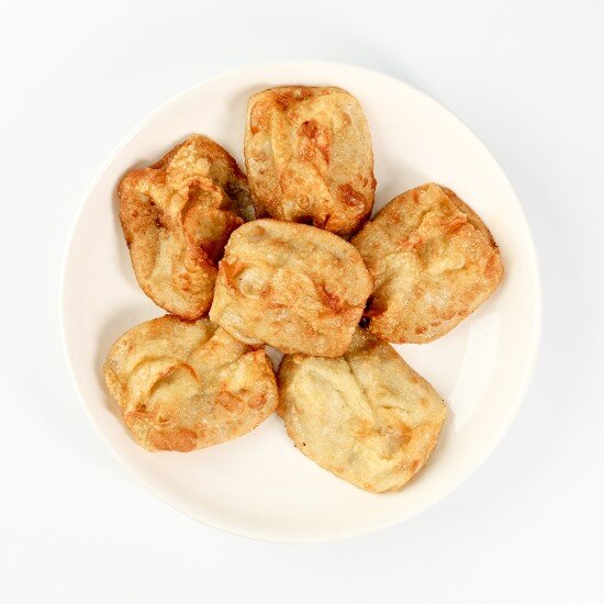 Манты жареные с рубленным мясом