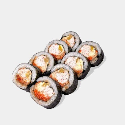 Кимпаб с крабом