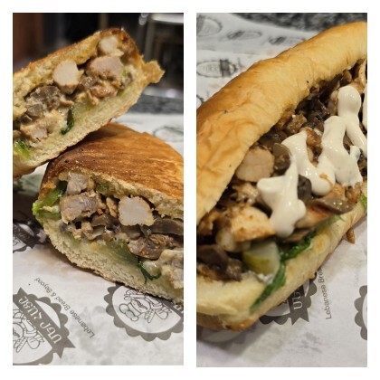 Спэшл сэндвич с курицей