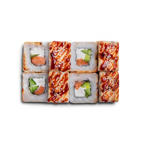 Ролл канада с лососем