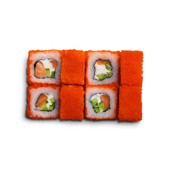 Ролл калифорния с лососем