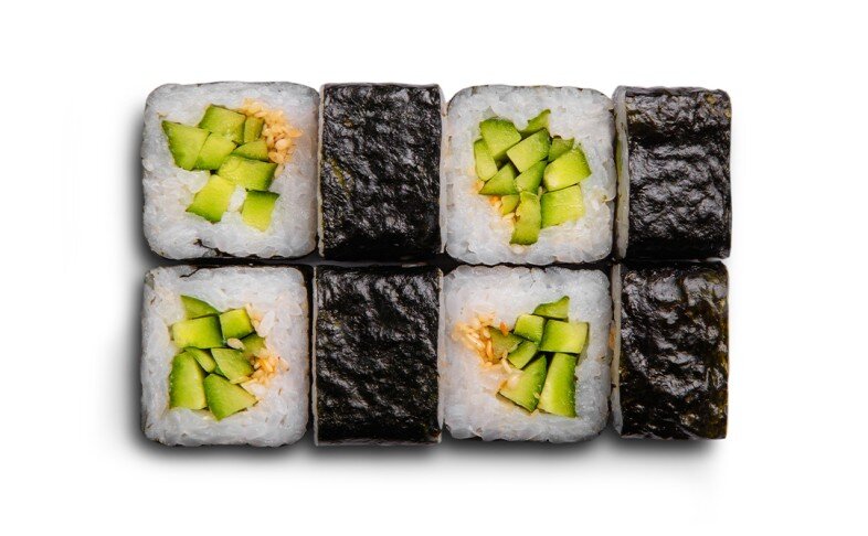 Ролл с огурцом