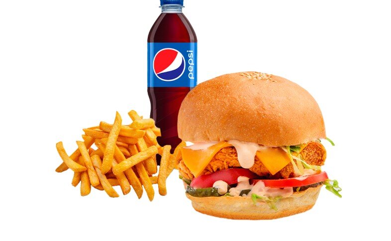 Комбо чизбургер