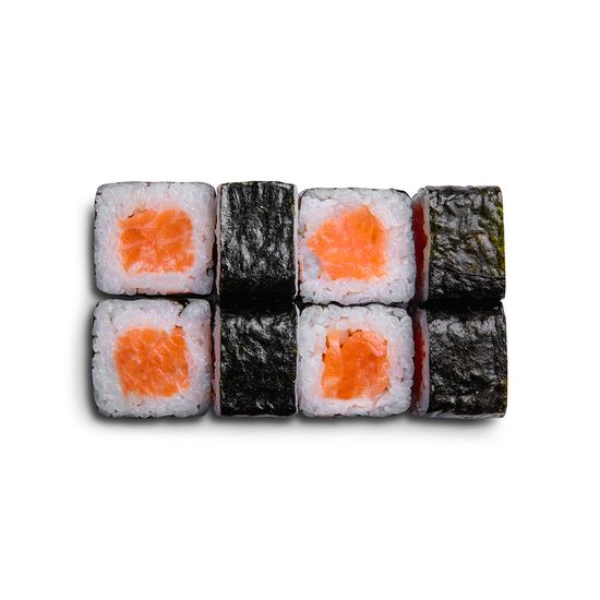 Ролл с лососем