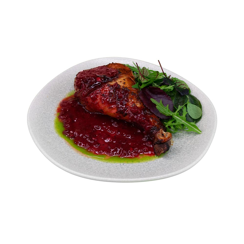 Индейка с ягодным соусом