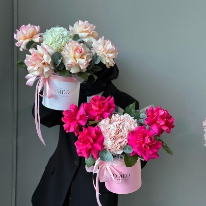 Сборная композиция в коробочке