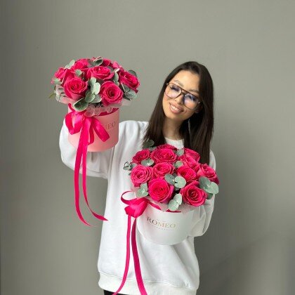 Розы в коробочке