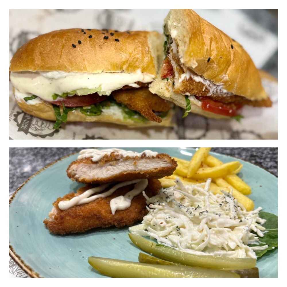 Сэндвич с Куриным Эскалопом