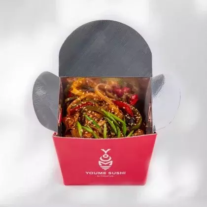 Удон с курицей