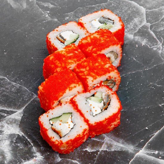 Калифорния с угрем