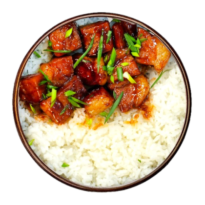 Կակունի (Յուղոտ խոզի միս) բրինձ