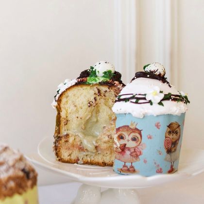 Кулич большой ванильный 450 гр Хани