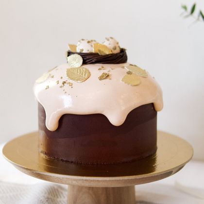 Торт "Пасхальный кулич"