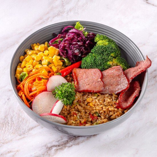 Боул с ростбифом