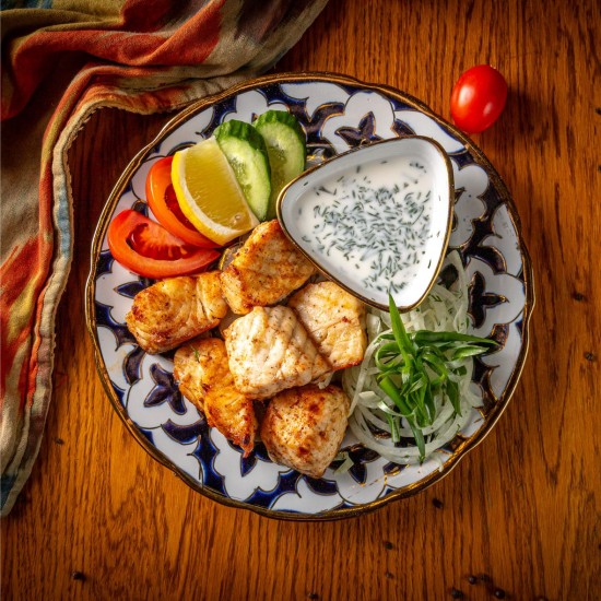 ШАШЛЫК ИЗ ОСЕТРА